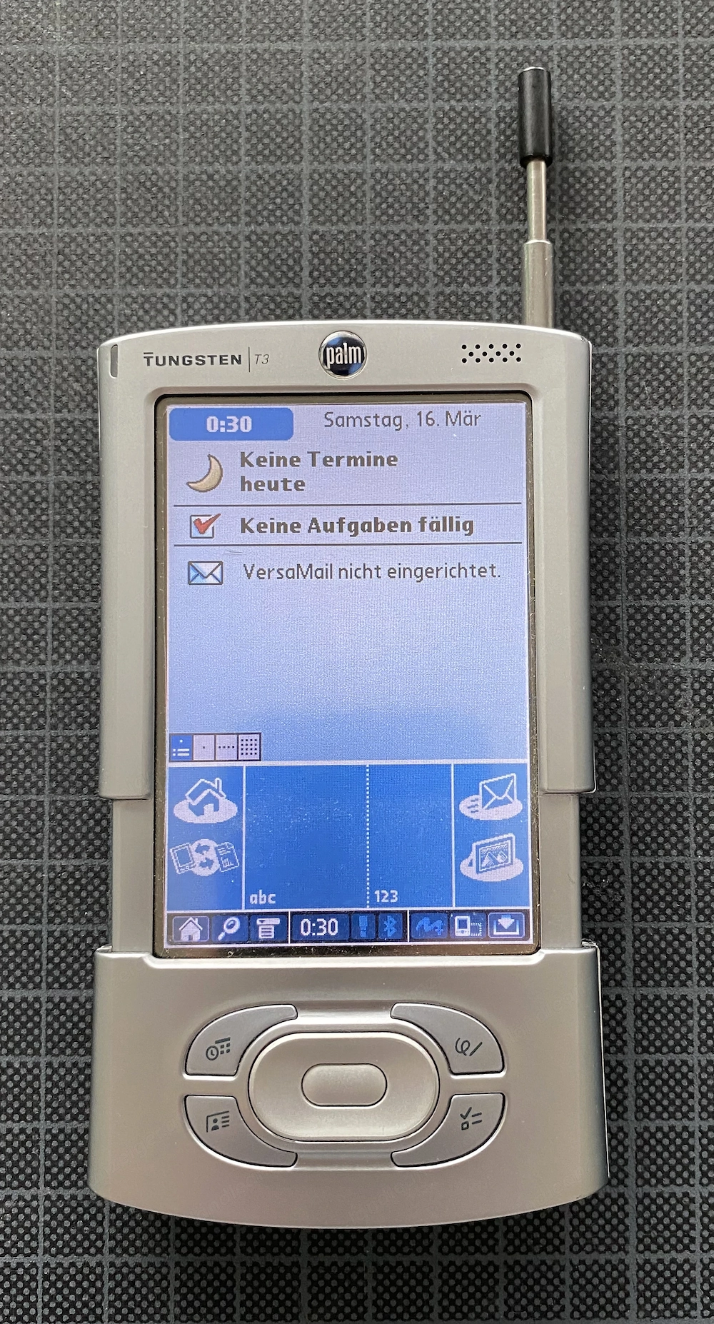 Palm Tungsten T3, inkl. Zubehör - getestet funktioniert