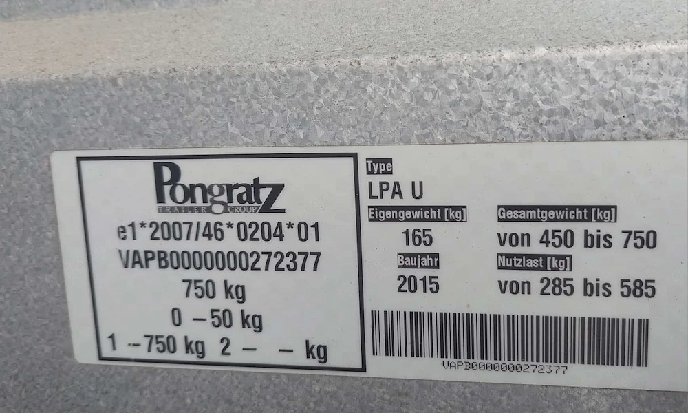 Motorrad- oder Allzweckanhänger