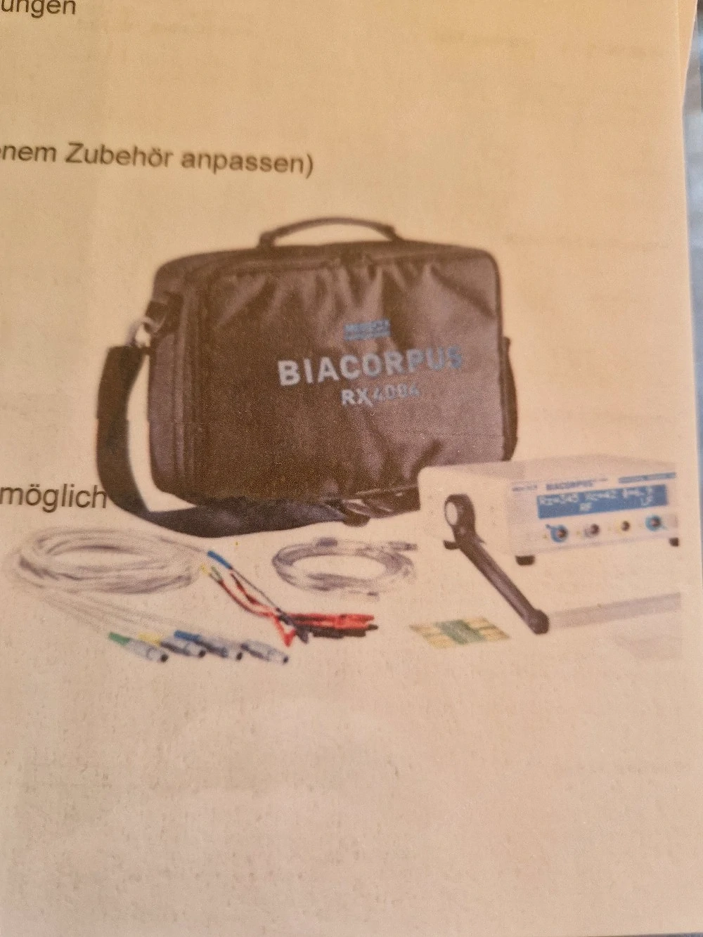 Biacorpus RX 4004M Messgerät Körperanalyse