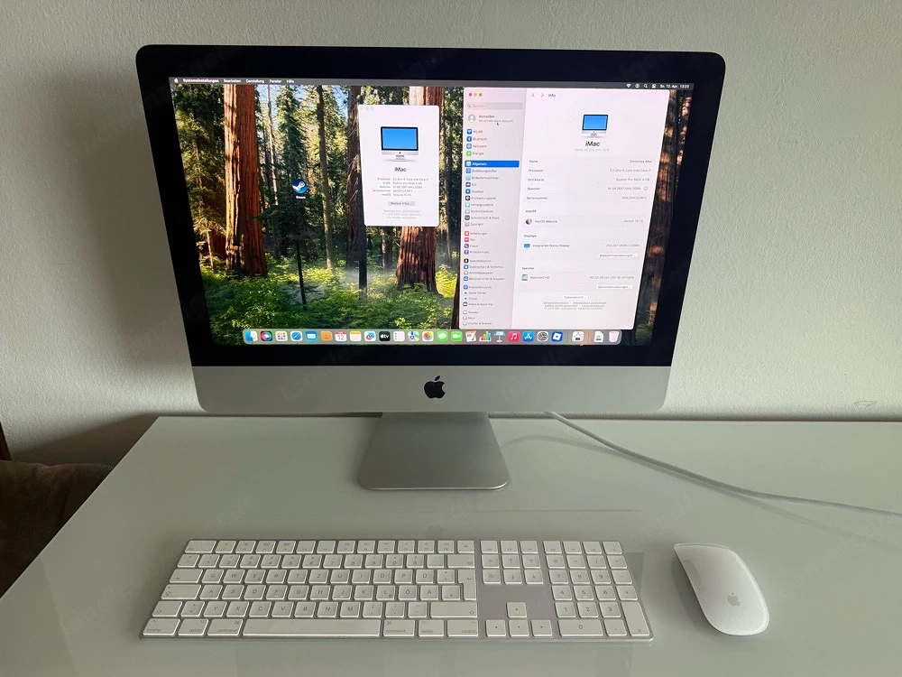 Imac 4k 2019 i7 16gb radeon prox 4gb 1tb fusion