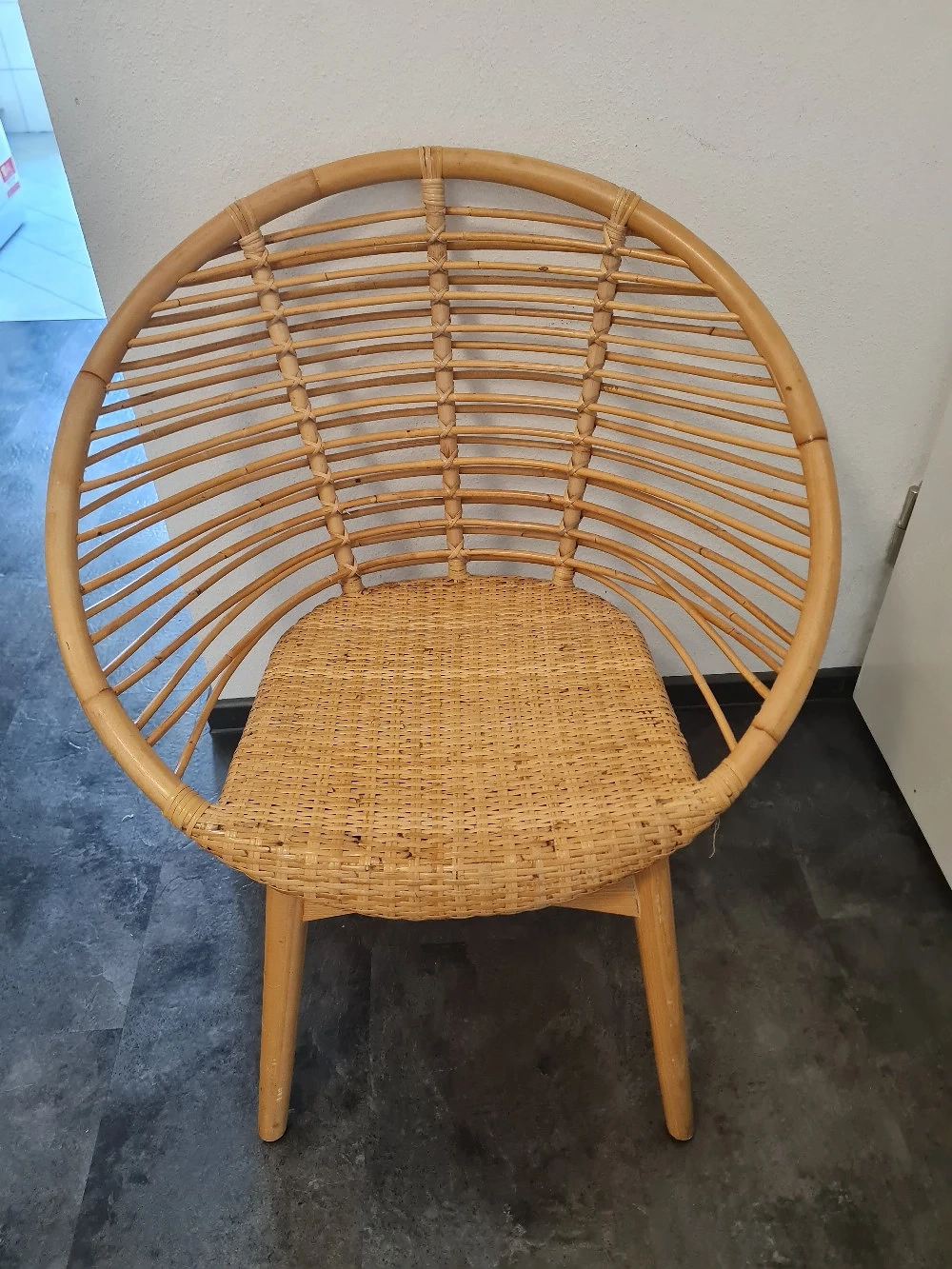 IKEA AGEN Sessel - Rattan   Bambus
