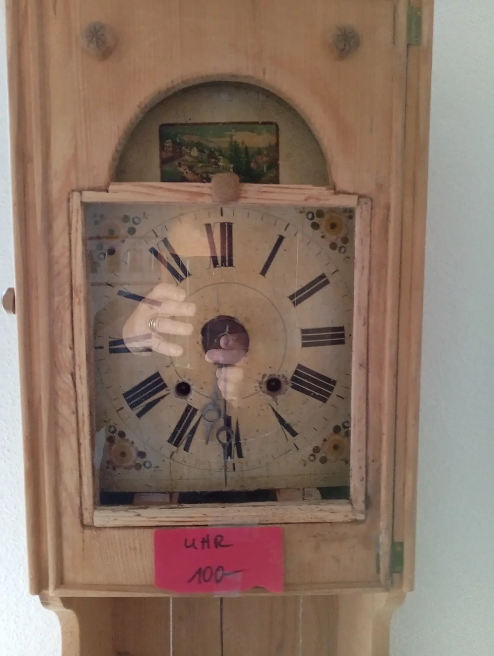 antike Wanduhr Rarität  neuer Preis