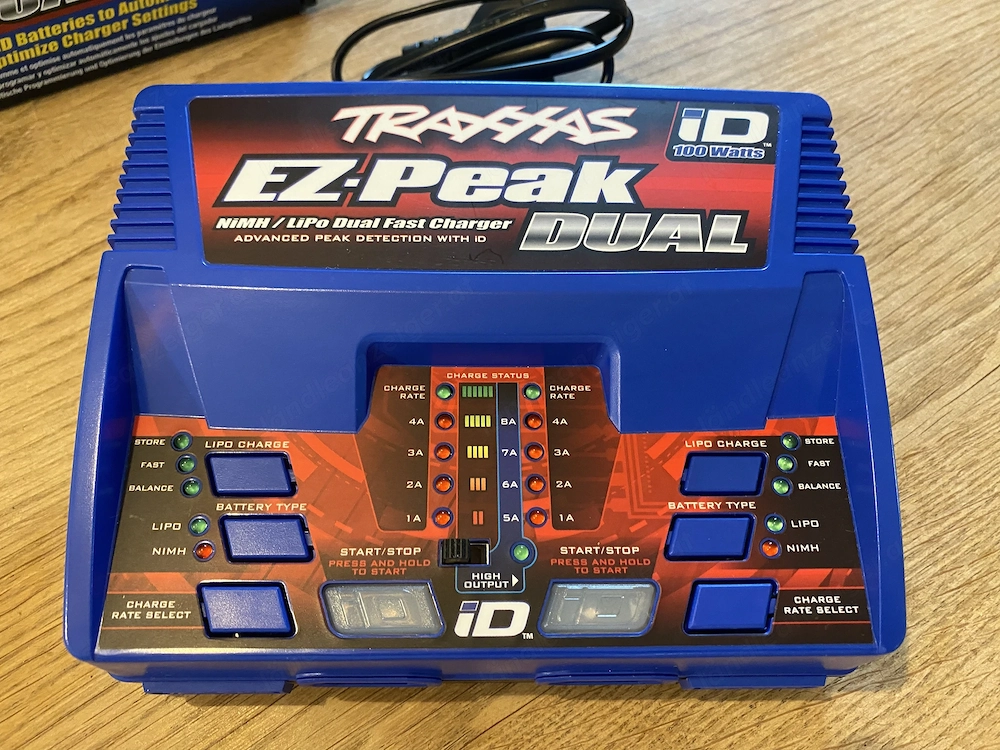Traxxas EZ-Peak Plus Dual Modellbau-Ladegerät 8A LiPo, NiMH