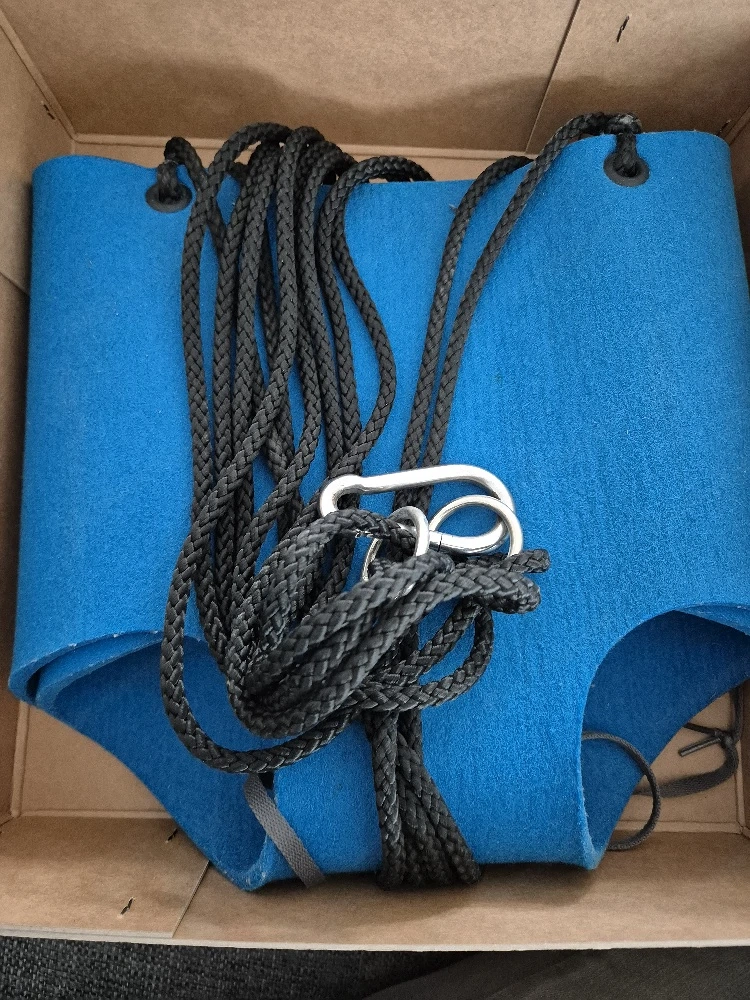 Original Mohr Polster Filzschaukel   Baby Kleinkind   Ozeanblau