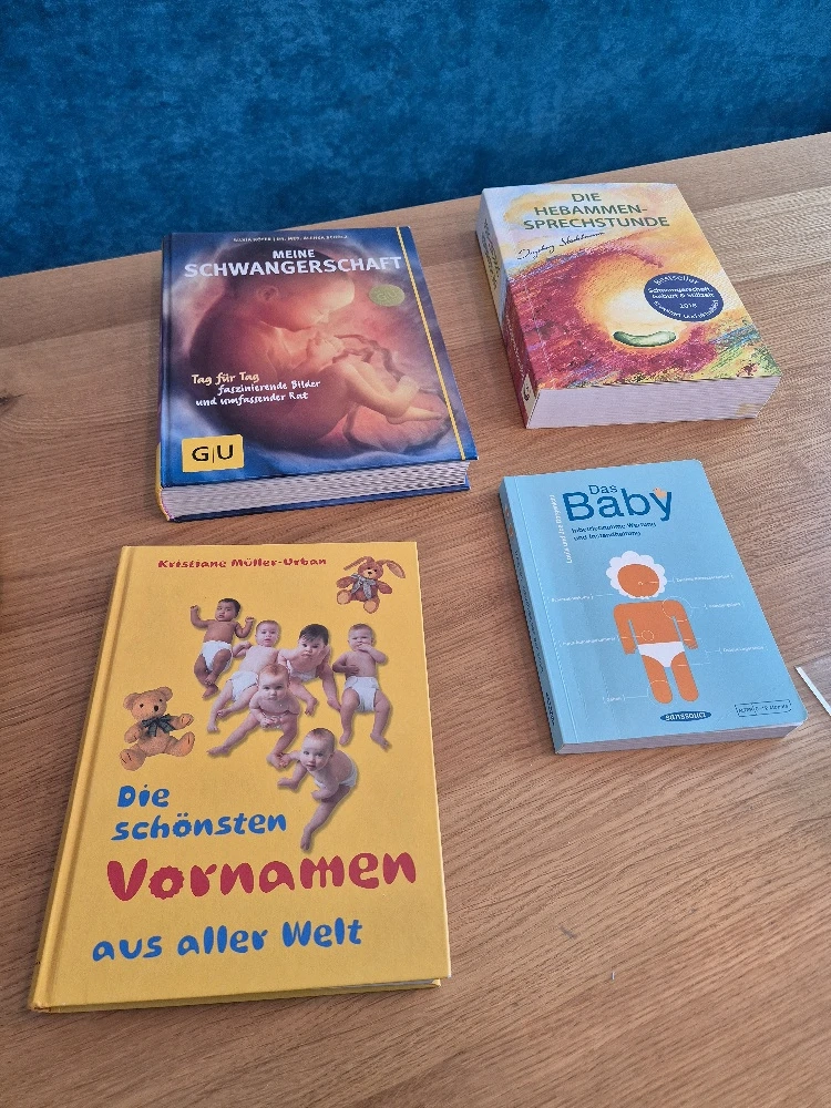 Bücher-Set Schwangerschaft, Vornamen & Baby-Ratgeber