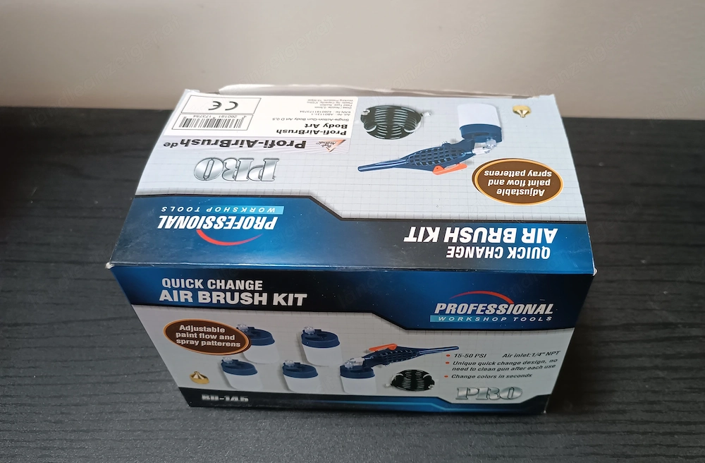 Airbrush Set komplett Torten Kunst Auto Moped Motorrad