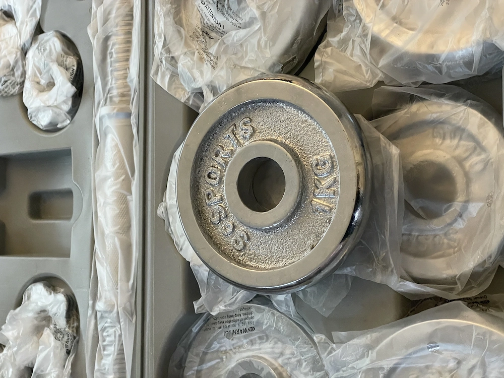 Kurzhantel-Set 15 kg   neu & originalverpackt im Koffer