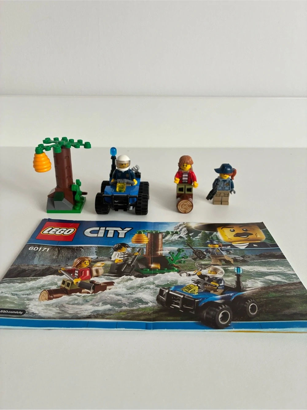 LEGO City 60171   Verfolgungsjagd am Fluss (komplett mit Anleitung)