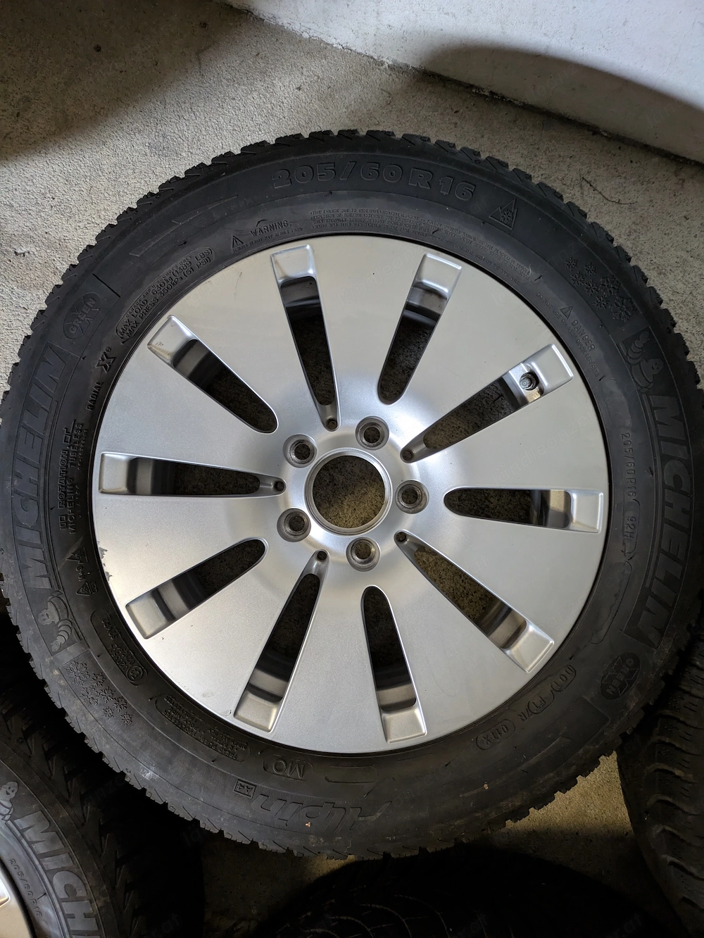 Gepflegte Original Mercedes 16" Alufelgen | A-, B-, CLA-Klasse