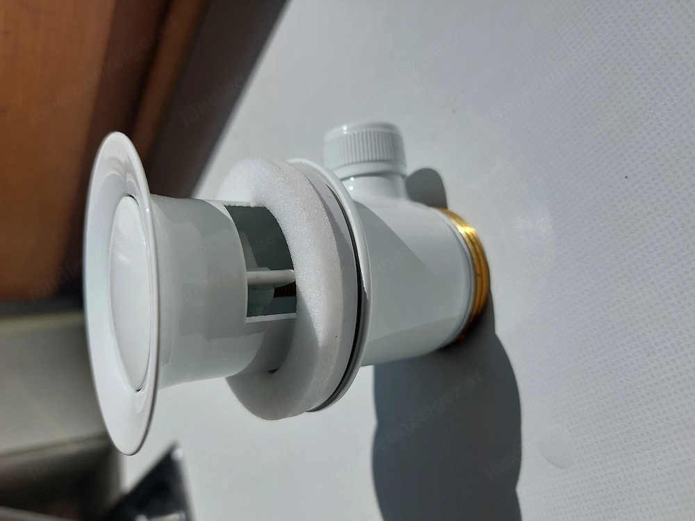 Ablaufgarnitur Universal, weß