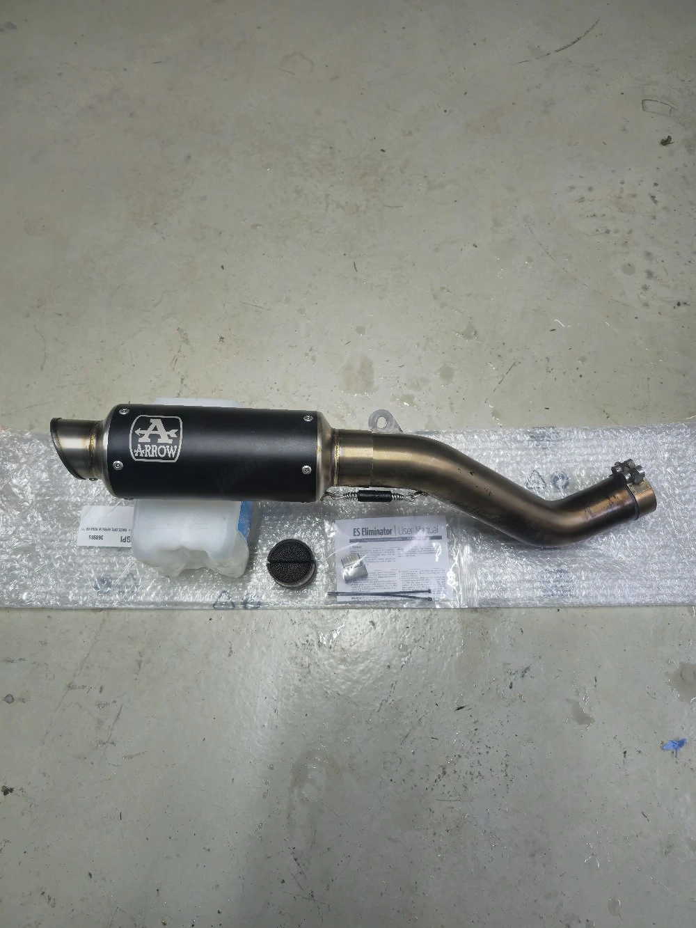 Arrow GP2 Silencer + Nachrüstkat + Klappeneliminator