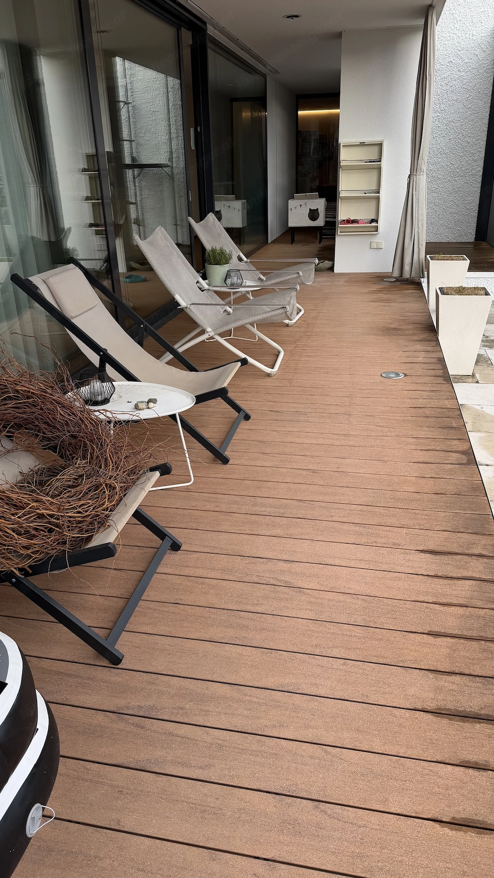 WPC-Terrassendielen Bernsteinbraun 58m2 (400 EUR bei Selbstabbau)