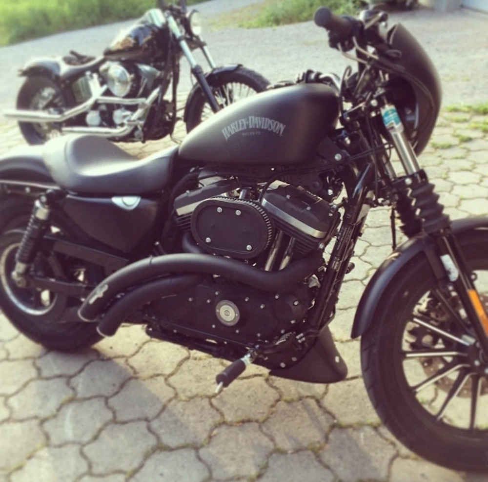 Harley Davidson Sportster Iron Xl Custom Umbau 1200ccm,  2014 nur 4500 km