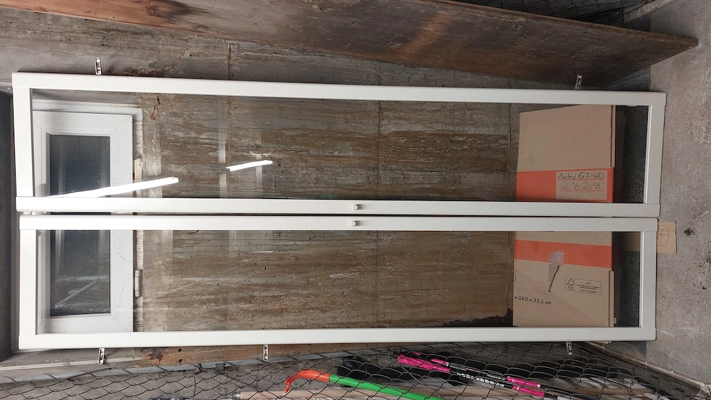 2x Glastüren zu verschenken