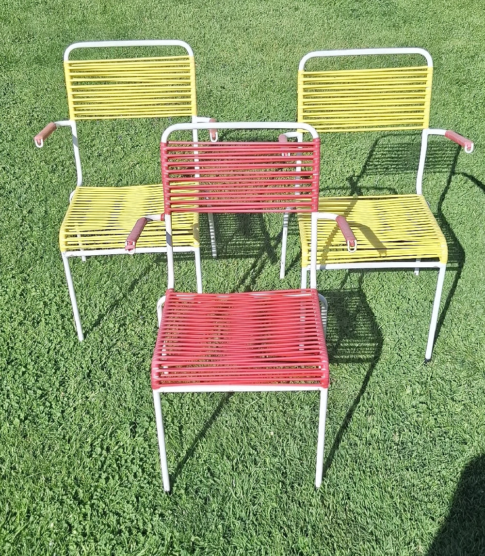 VINTAGE Spaghetti Stühle