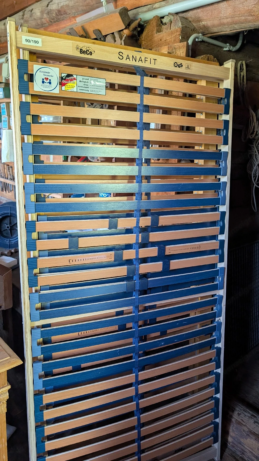 2 Lattenroste und Matratzen 190x90