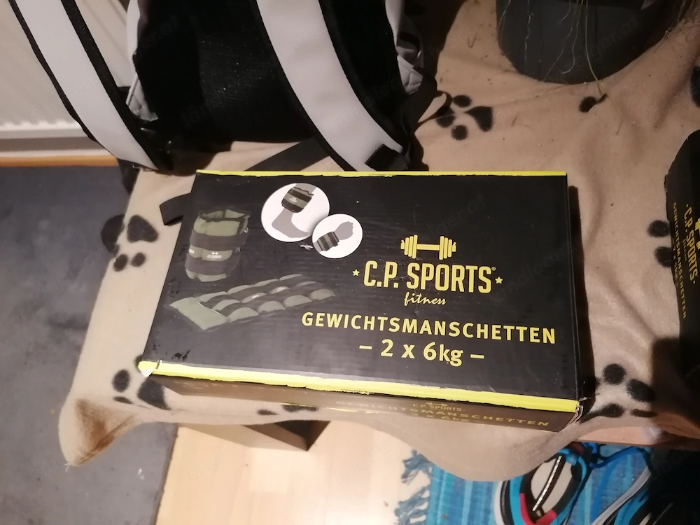 Gewichtsmanschetten 2 x 6 kg für Training neu in Originalverpackung