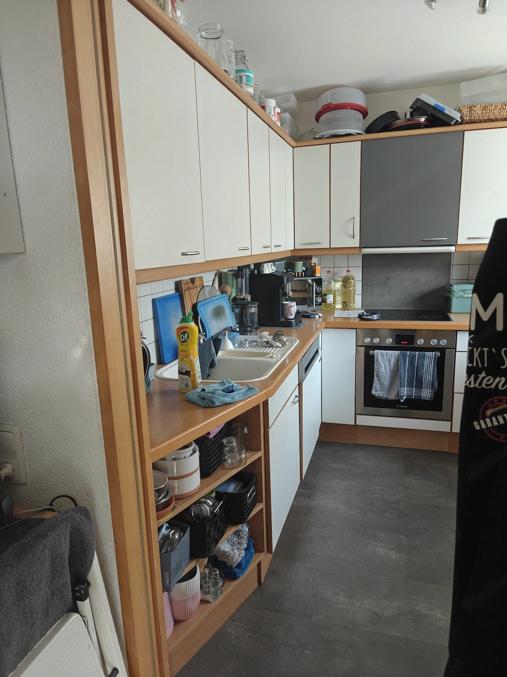 Komplette Küche im U-Format