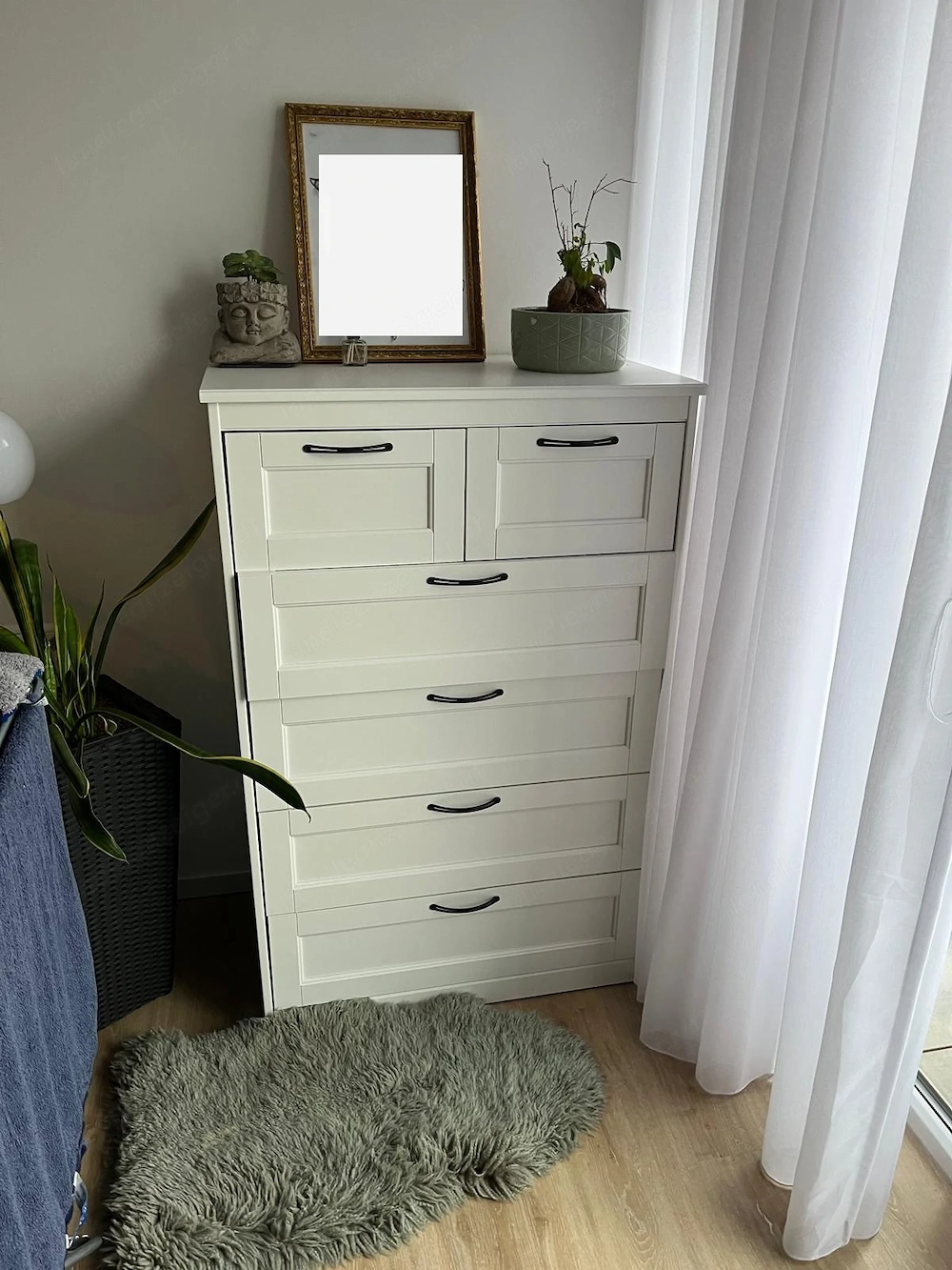 Kommode in Weiß (matt)