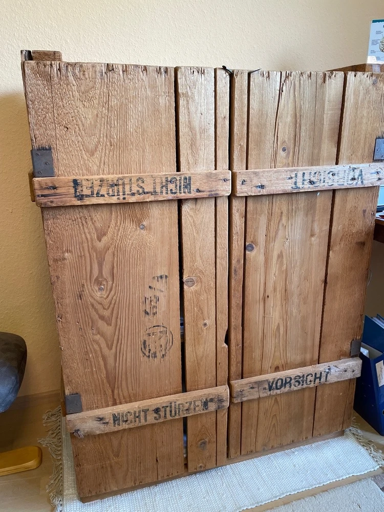 Kiste Antik Schrank Sidebar