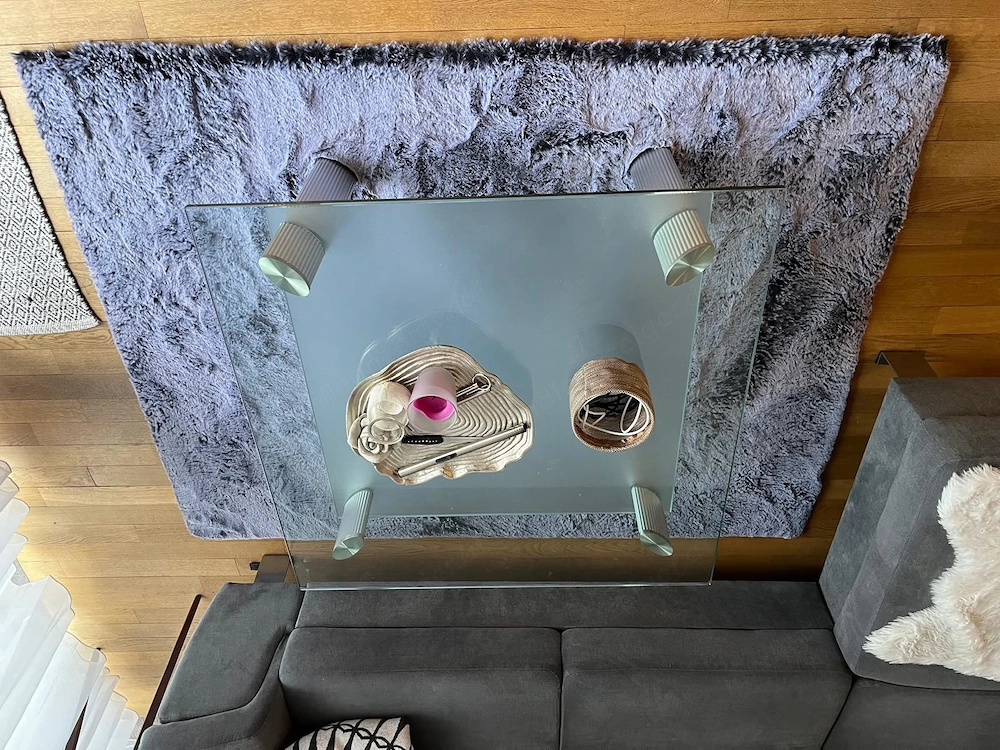 Glastisch, guter Zustand