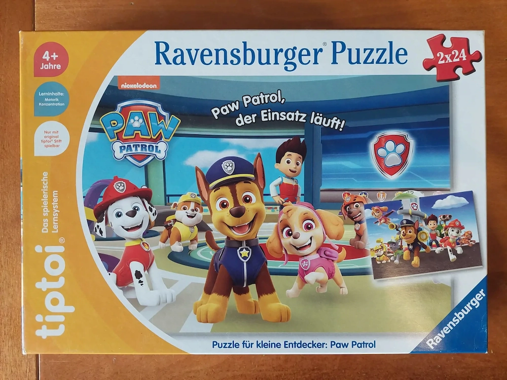 tiptoi Paw Patrol Puzzle