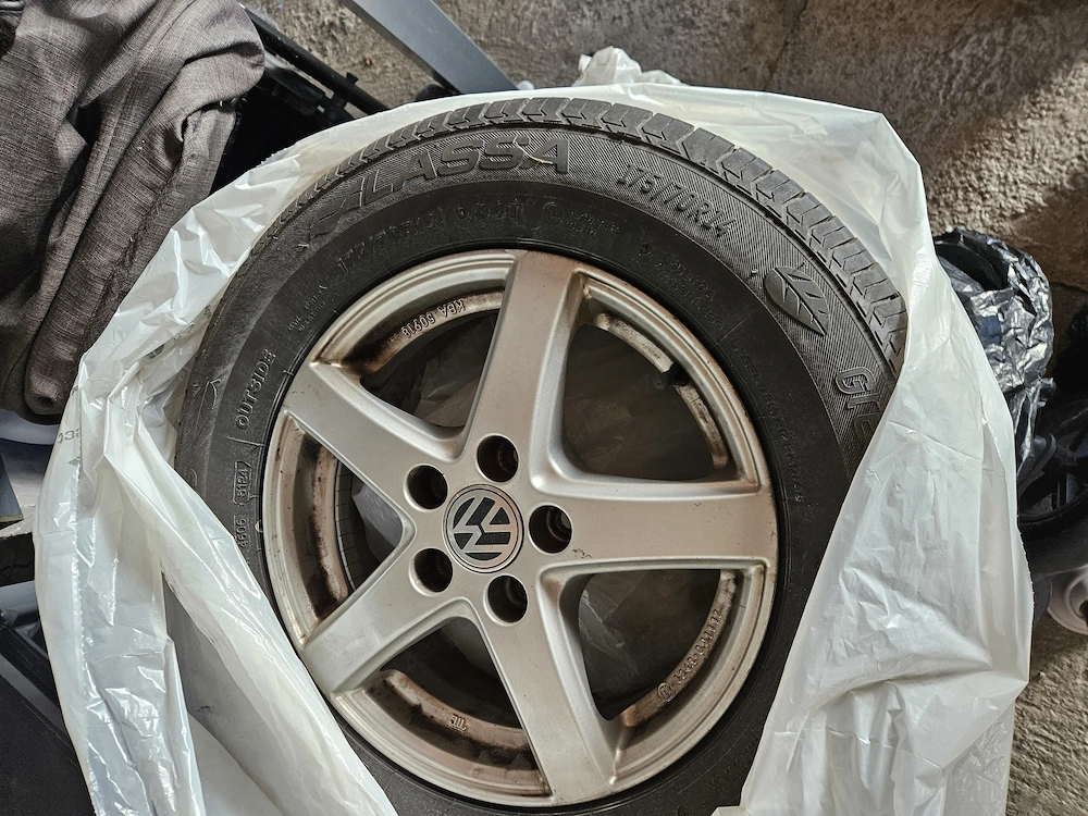 Sommerräder auf Alufelgen