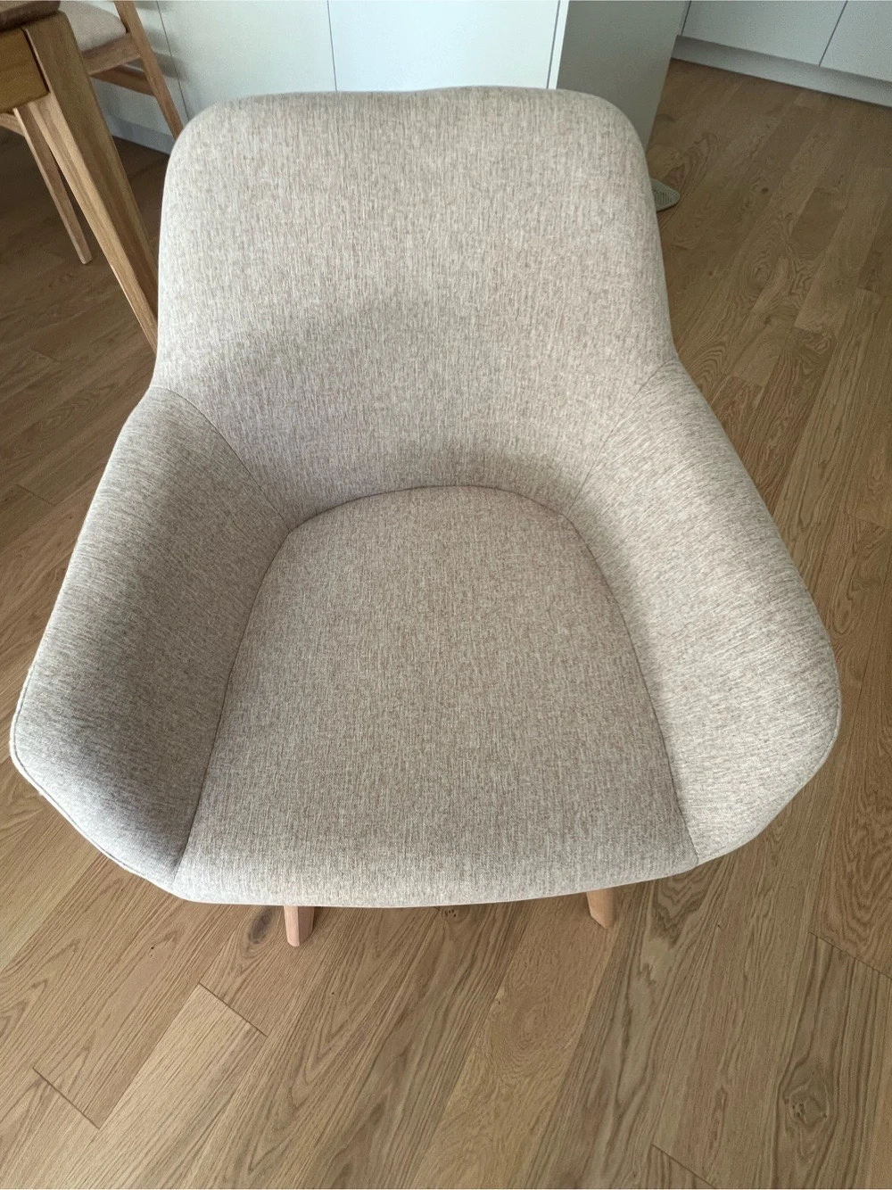 4er Set Polsterstühle mit Armlehne