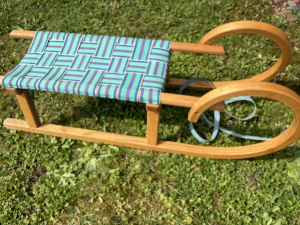Rodel aus Holz