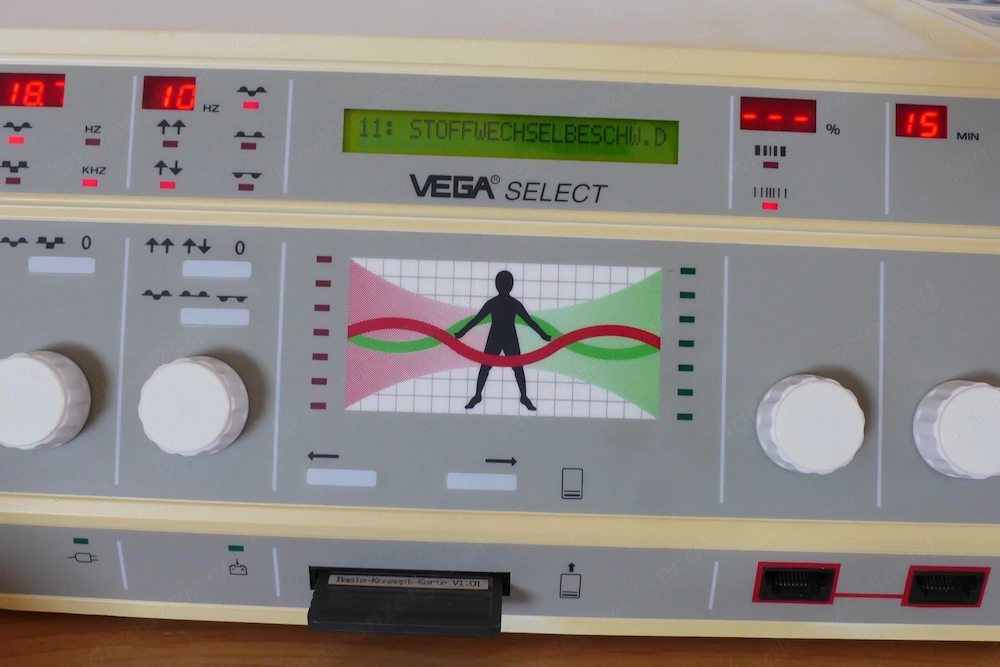 Vega Select 719 Bioresonanzgerät mit Zubehör