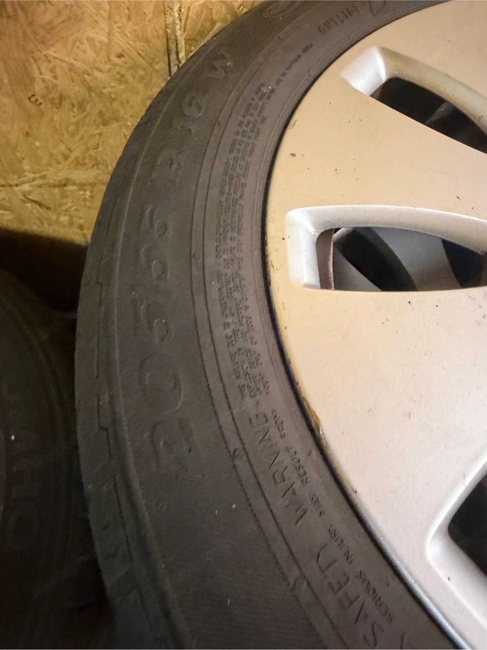 205 55 16 für audi a4 alu felgen mit s. reifen