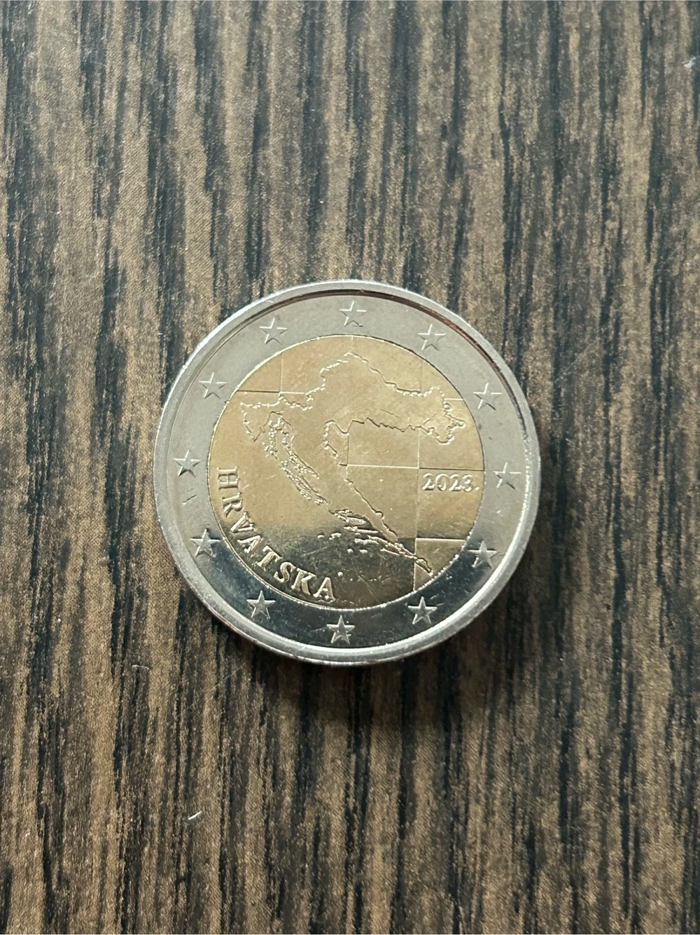 2 Euro Umlaufmünze Kroatien 2023