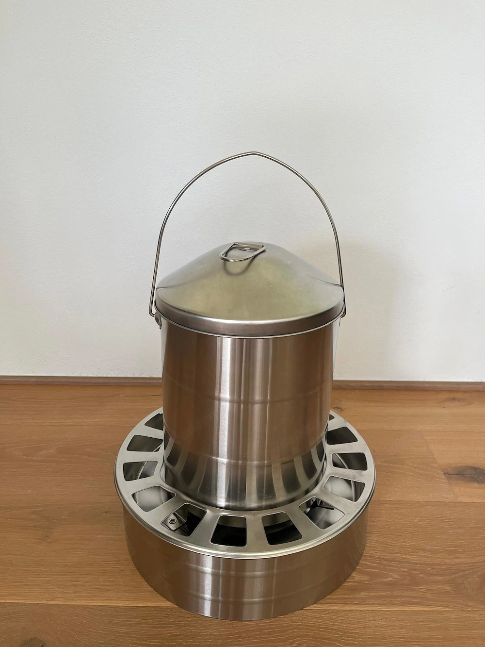 Futterautomat Edelstahl