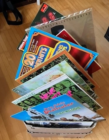 124 Schallplatten Bunt gemischt