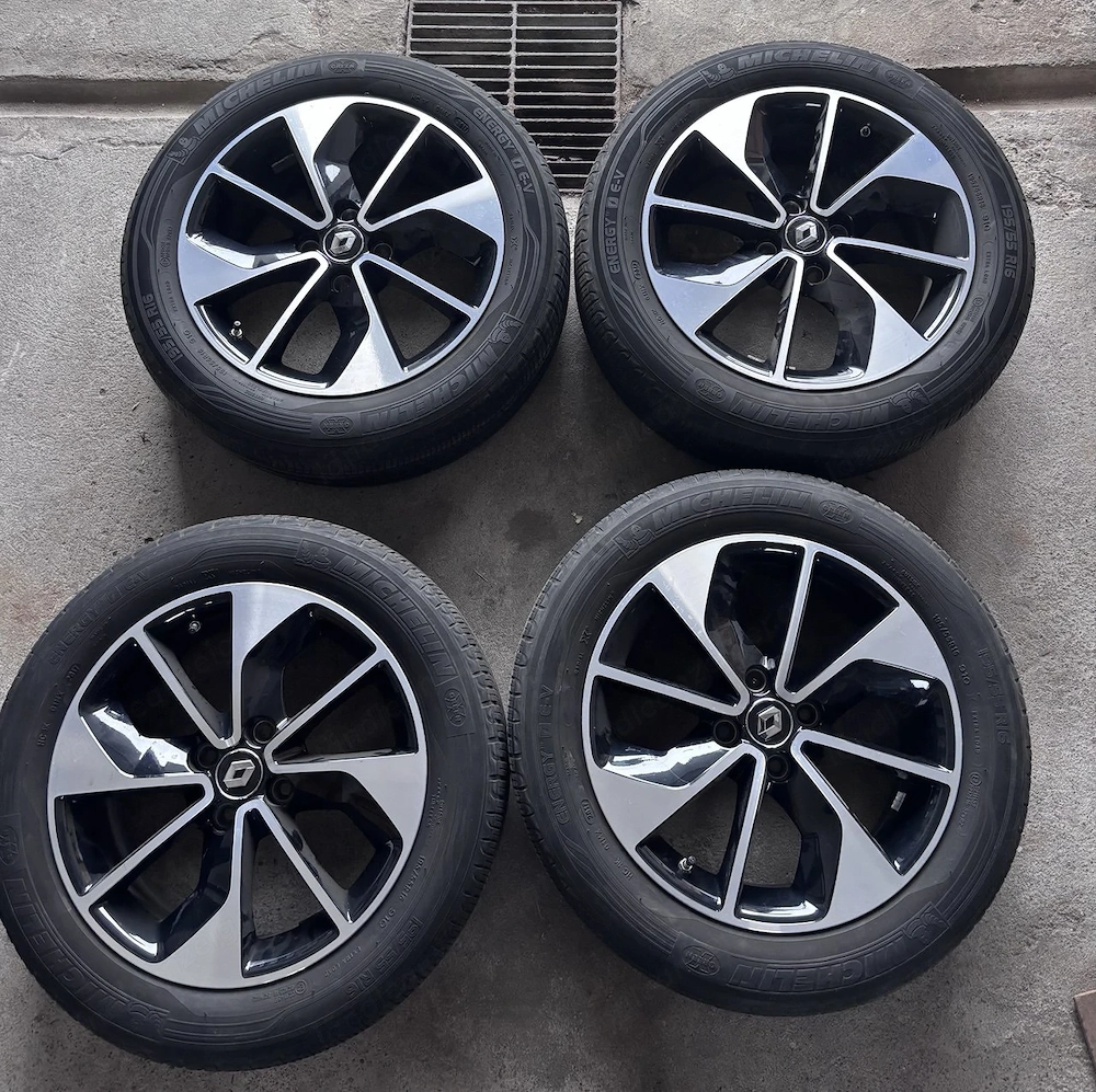 Renault ZOE Alufelgen 16" + Michelin Reifen + RDKS Sensoren (Top)