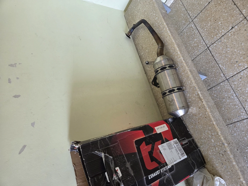 Edelstahl Turbo Kitt Auspuff 