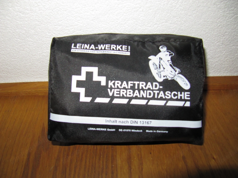 Kraftrad-Verbandstasche