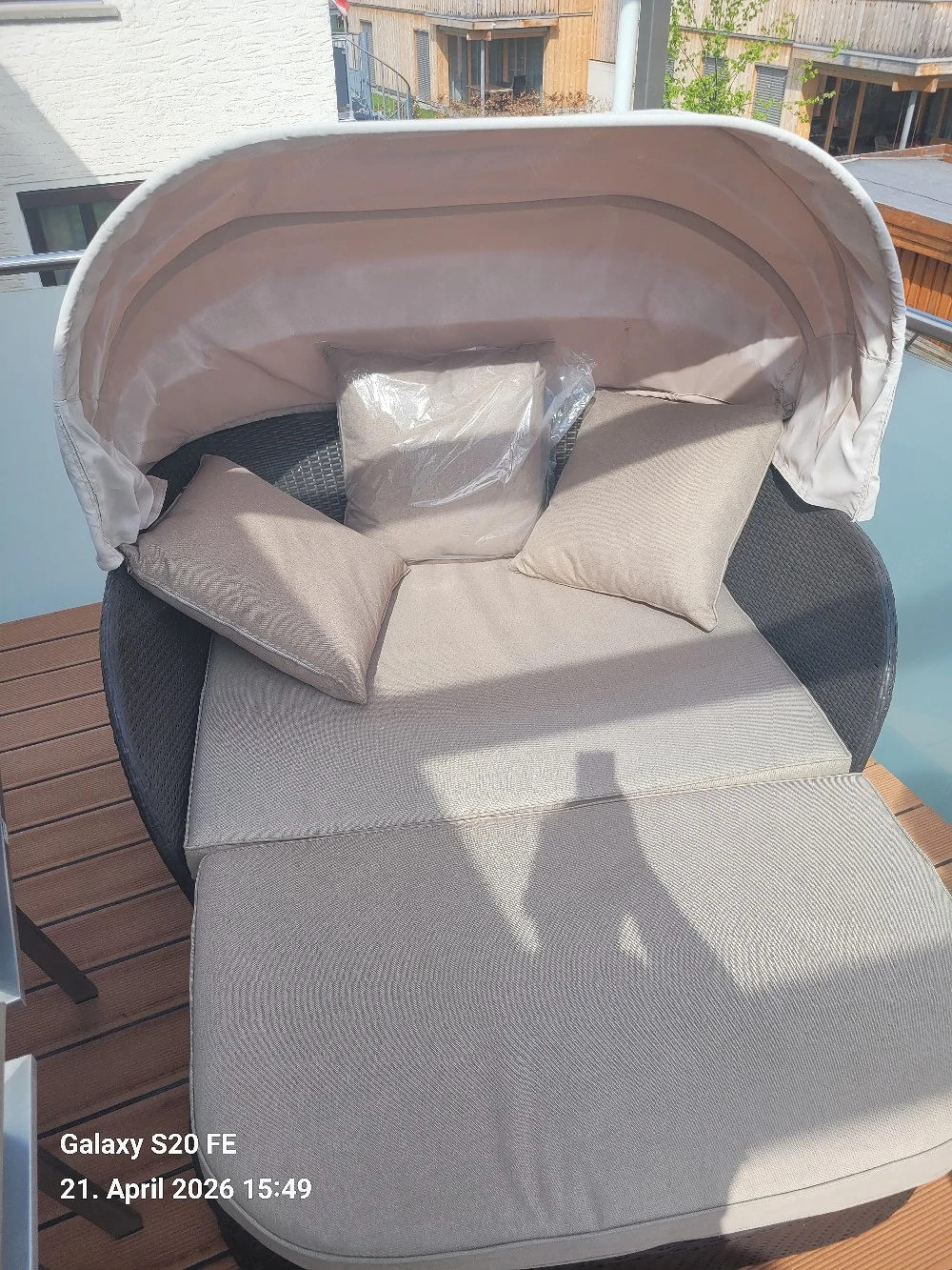 Verkaufe Rattanliege