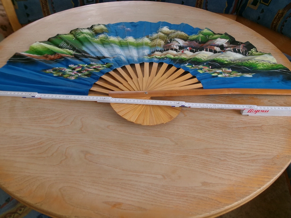 2 Fächer  -  Wanddeko 