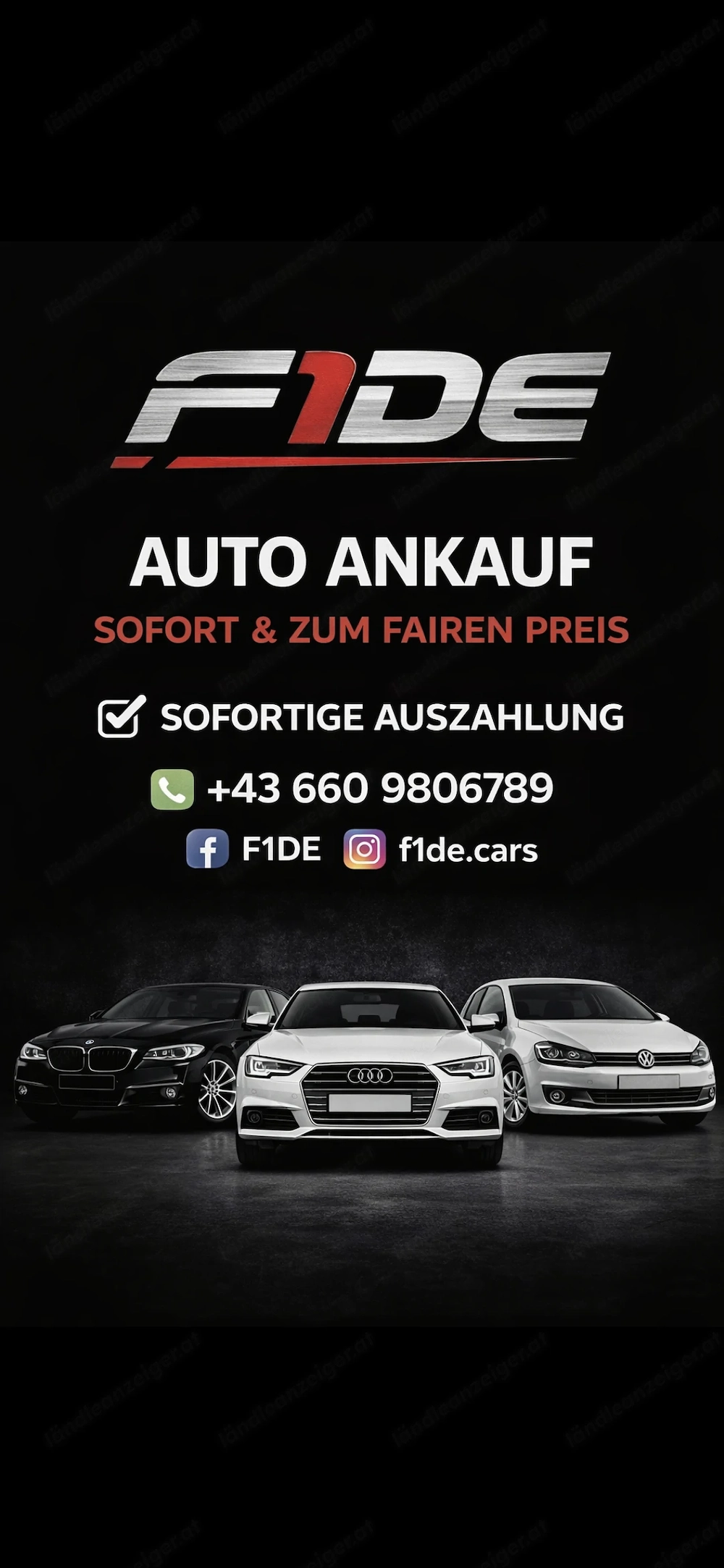 Auto verkaufen? Faire Auszahlung!