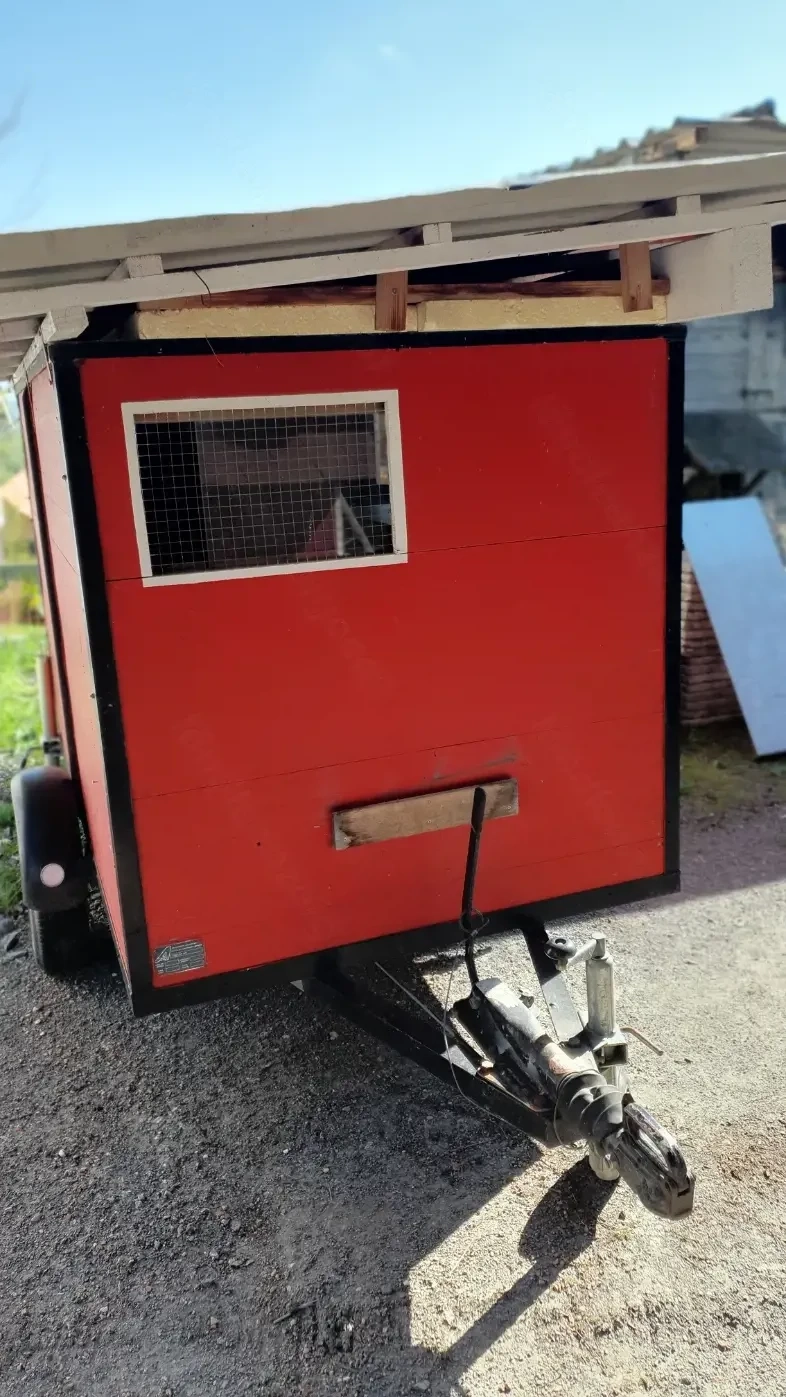 Fahrbarer Hühnerstall