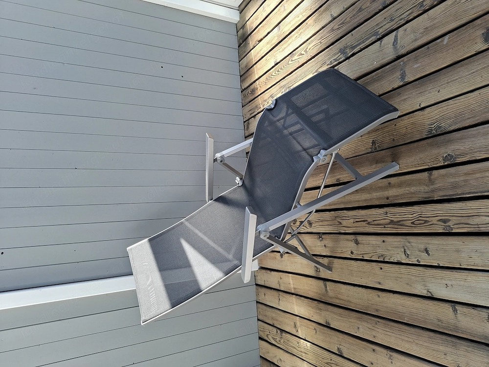 Gartenstuhl mit Relaxfunktion