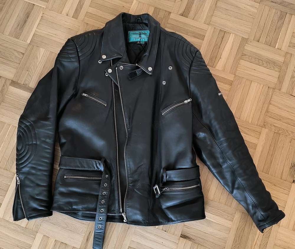 Motorradjacke u -Hose, Echtleder, neuwertig, Gr 54