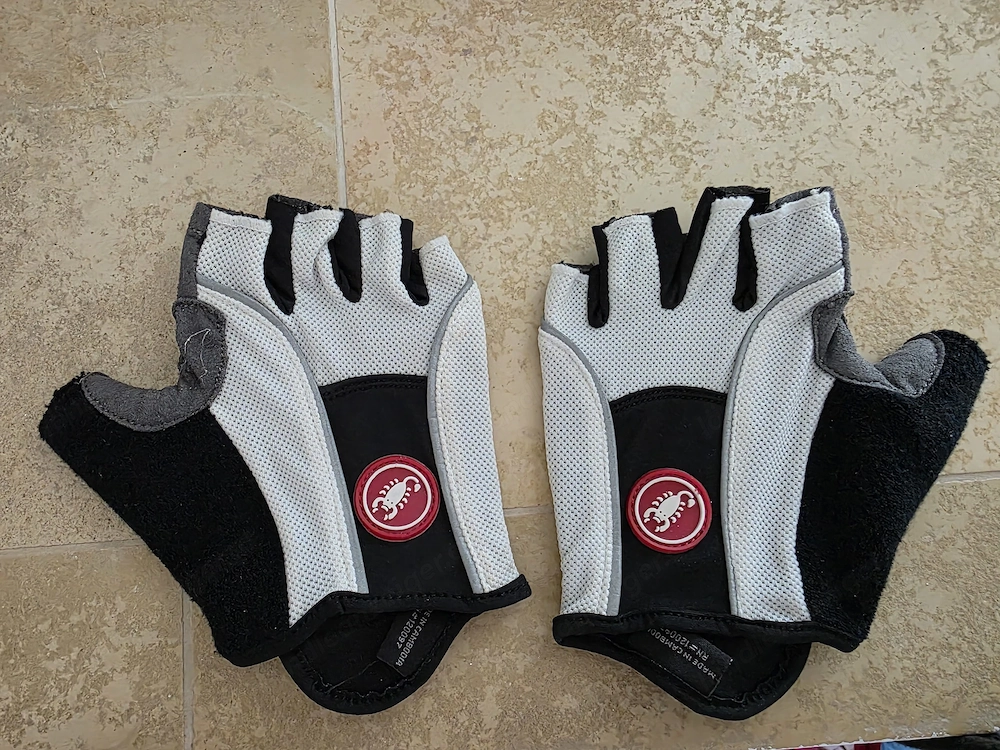 Castelli Damen Fahrradhandschuhe mit Gelpolster, Größe M