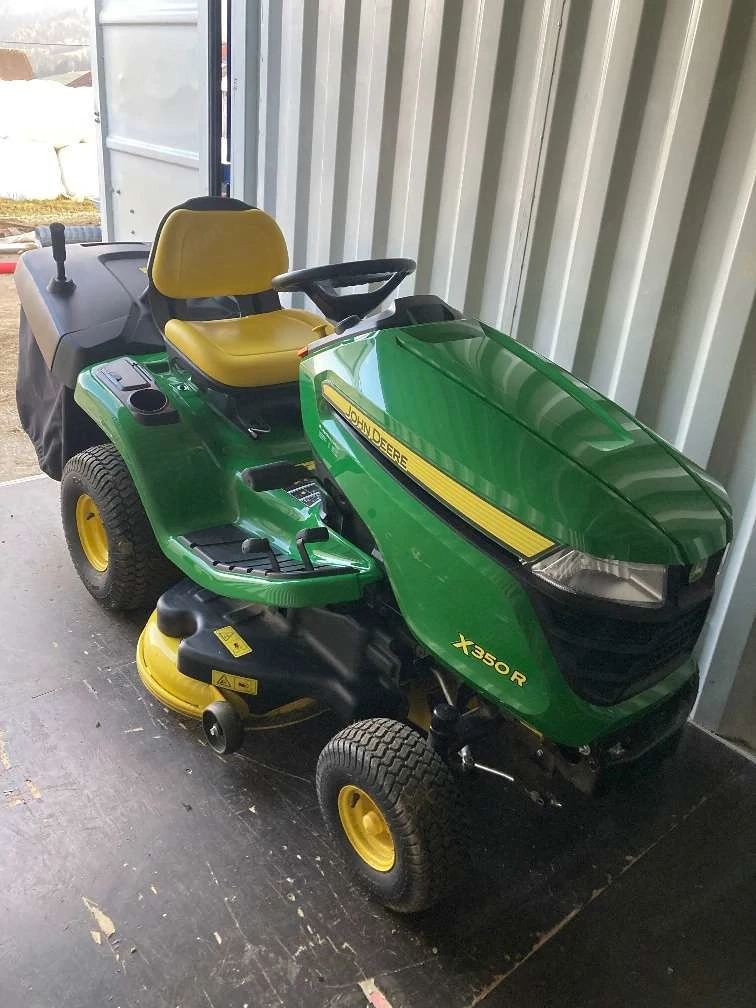 John Deere X350R Rasentraktor Aufsitzmäher