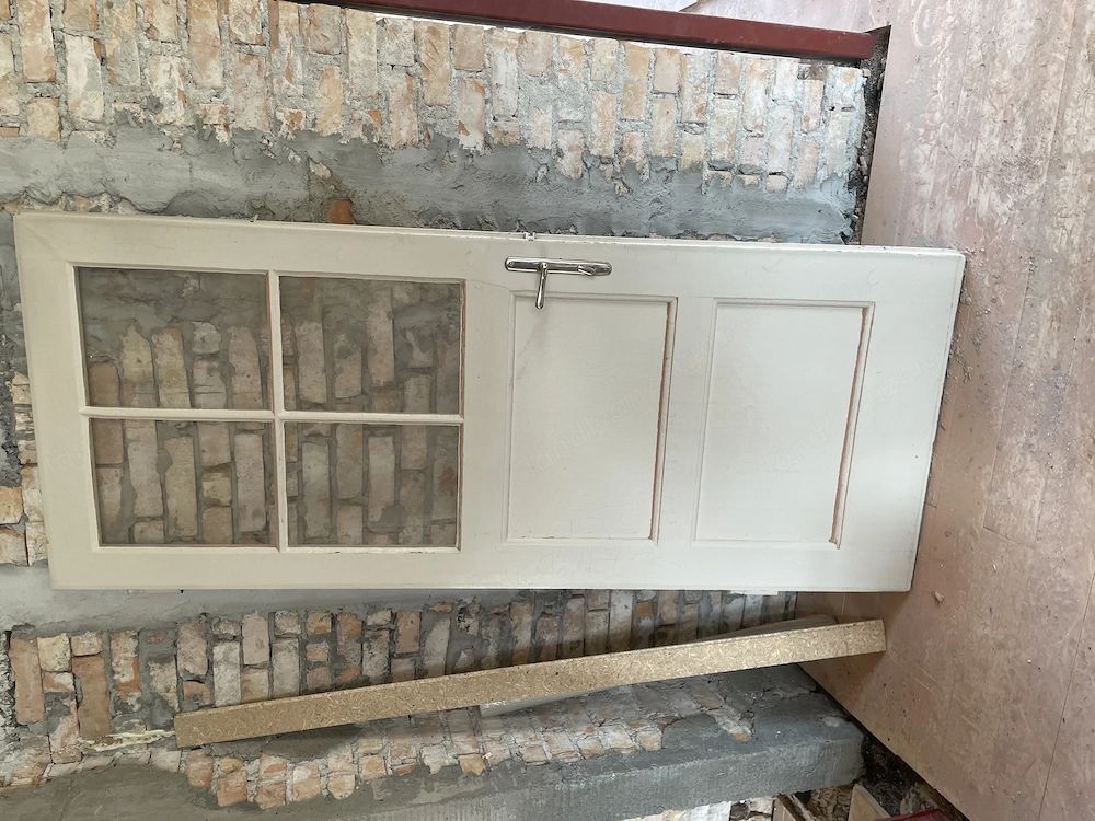 Alte Massivholztüren inkl. Stock und Zierblende