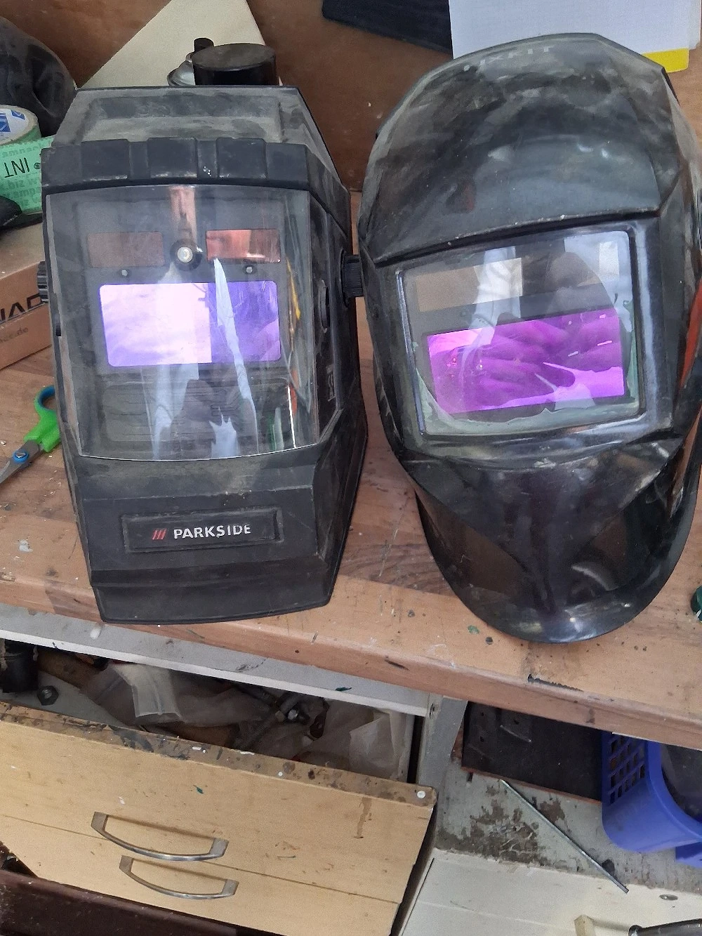 schweißhelm automatisch 