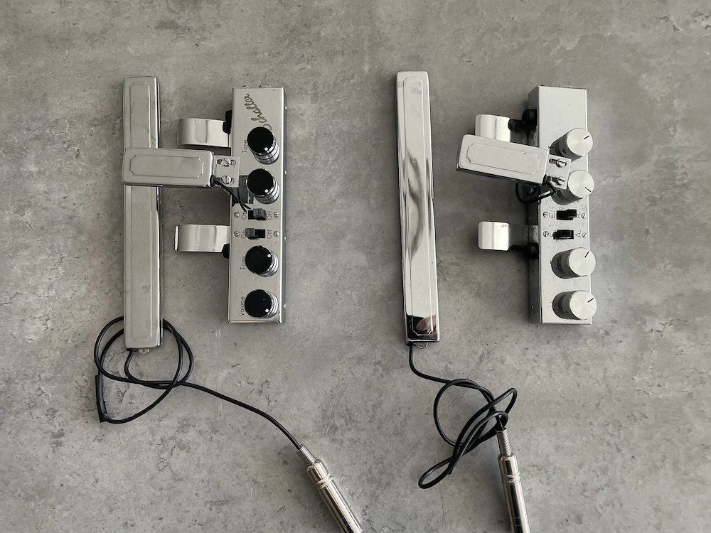 2 x Zither Tonabnehmer Marke Schaller