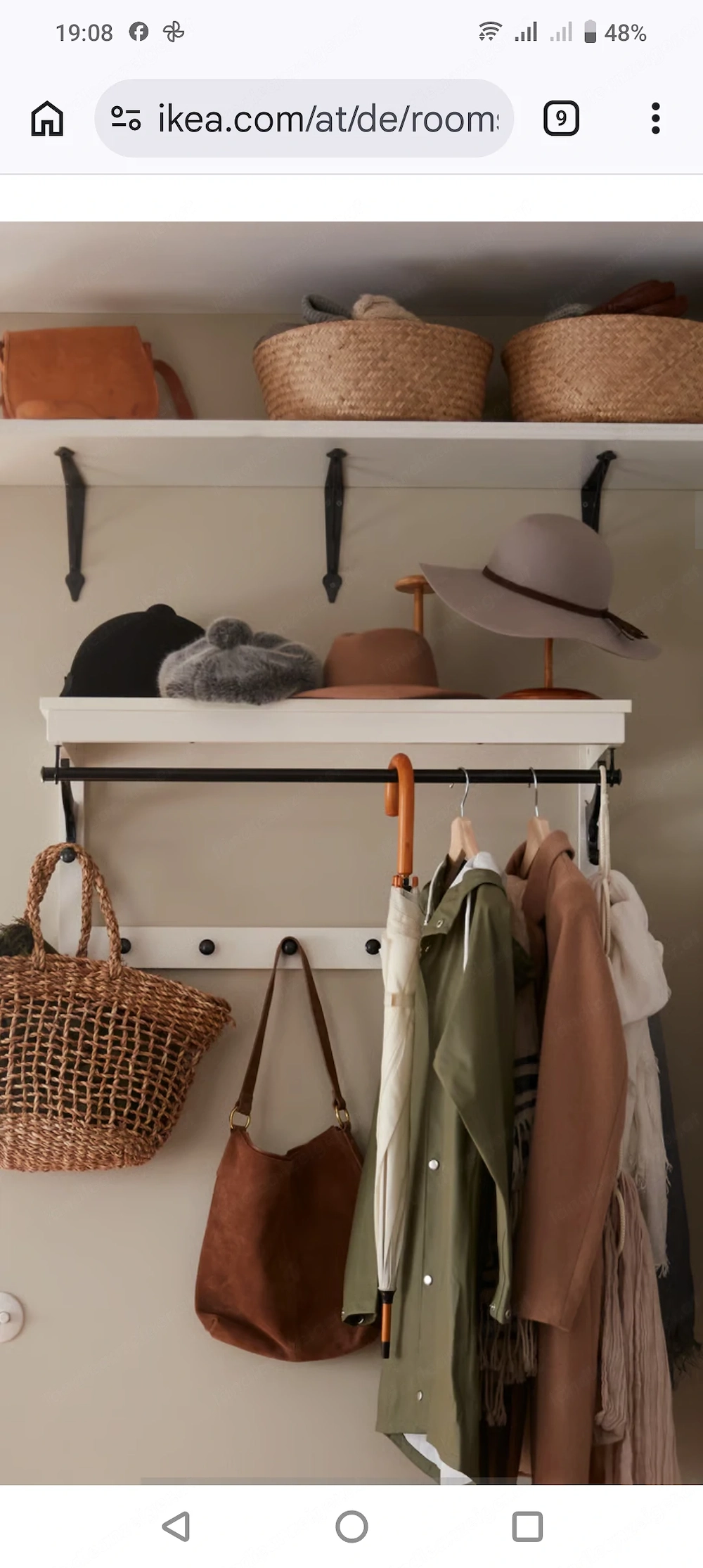 Garderobe Ikea gratis