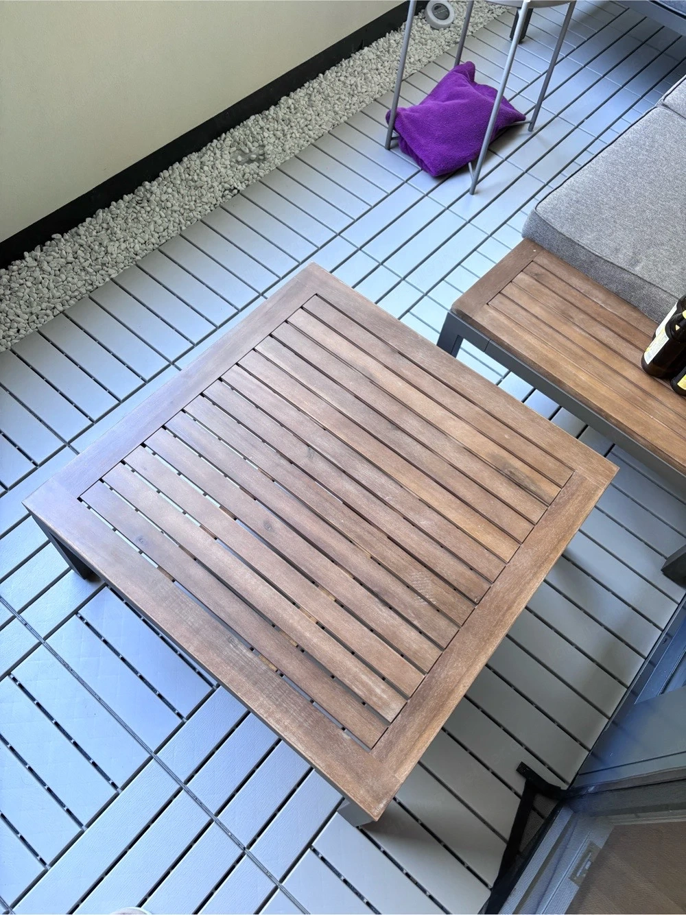 Lounge Echtholztisch